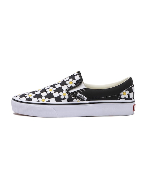 V98CF CKFL　SLIP ON　CHECKER/FLOWER　704555-0001