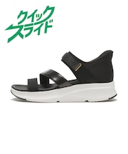 W2075 CL 3 LINE SANDAL BLACK 706933-0001