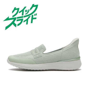 W1052　QS KNIT LOAFER SNK　MINT　705848-0003