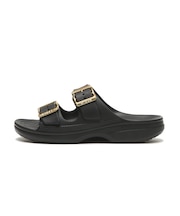 213316-001　SATURADAY METALLIC BUCKLE SDL　BLACK　707927-0001