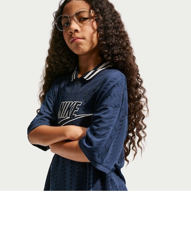 IQ0435 K CLN JERSEY SS TOP 410MNNAVY/OBSID 713069-0002