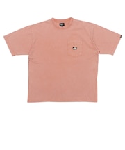 126R1010601　Overdye Crew Neck H/S TEE　ORANGE　706326-0003