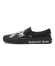 V98CF BABYMETAL SLIP ON BLACK/WHITE 702999-0001