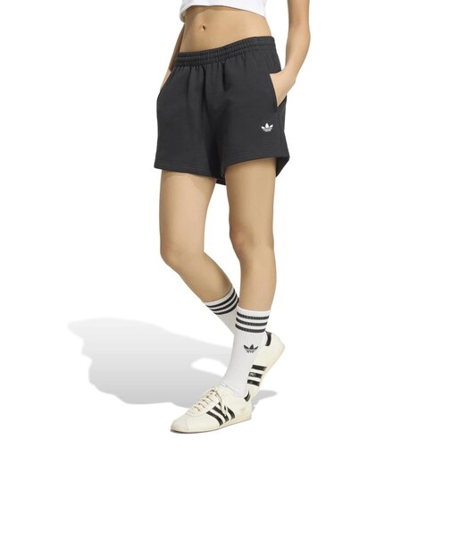 KR9164　W ESS FLEECE SHORTS　BLACK　716427-0001