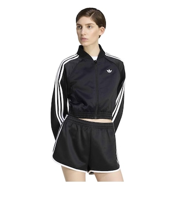 KS9371 W SATIN SST JACKET BLACK/WHITE 715724-0001
