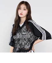 KZ4763 W LACE SS JERSEY *BLACK/WHITE 716469-0001