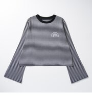126K3020201 W OFF THE WALL LS-TSHIRT BLACK 715454-0002
