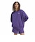 KW0196　W ESS OS CREW LONGFLEECE　VIOLET　715846-0001
