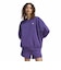 KW0196　W ESS OS CREW LONGFLEECE　VIOLET　715846-0001