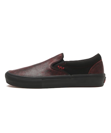 VN0A5FCAY25 SKATE SLIP-ON SAW RED/BLACK 713960-0001
