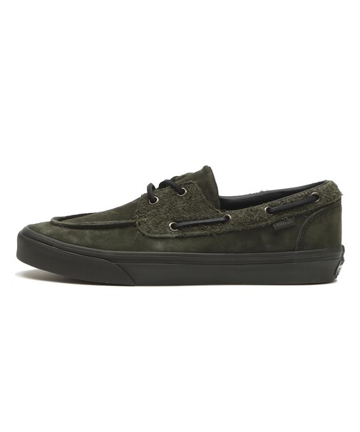 VN000Z96FRN 2-EYELET BOAT SHOE HAIRY SUEDE OBS 712922-0001