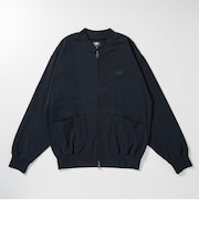 126K7051201 M Sweat Zip Cardigan BLACK 717848-0002