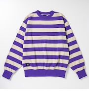 126K7040301 M Terry Boader Fleece Sweat PURPLE 717840-0002
