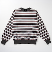 126K7040301 M Terry Boader Fleece Sweat CHARCOAL 717840-0003