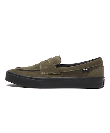 V296 CHK　LOAFER　OLIVE/BLK　714350-0001