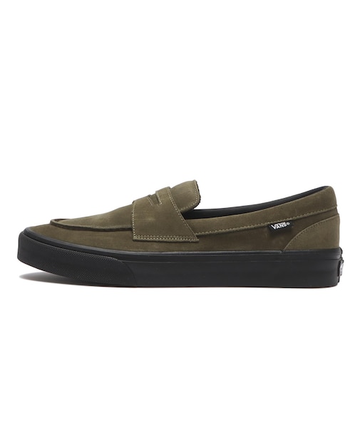 V296 CHK　LOAFER　OLIVE/BLK　714350-0001