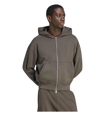 KR6986　M PREMIUM ESS CROPPED FULLZIP　SHADOWOLIVE　716410-0001