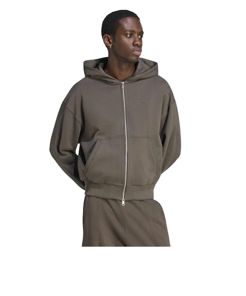 KR6986　M PREMIUM ESS CROPPED FULLZIP　SHADOWOLIVE　716410-0001