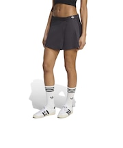 KR9112 W PLEATED SKIRT(SPORTS) UBLK/CWHT 716425-0001
