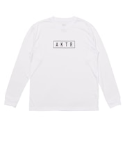 524-005005 BASIC AKTR LOGO L/S SPORTS TEE WHITE 715181-0001
