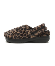 212002-2LD CLS UNFURGETTABLE ANIMAL CLOG SEPIA/LEOPARD 715626-0001