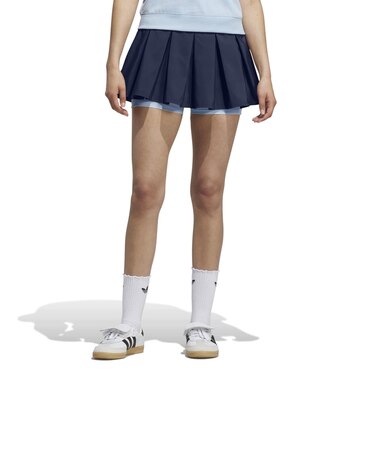 KU0501　W WOVEN SKIRT(ORI PREP)　NIGHTINDIGO　715804-0001
