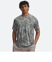 6013793 M UA TECH PRINTED S S T-SHIRT 069TNM/BLK 719022-0002