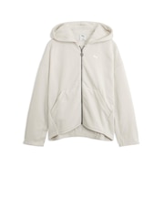 529563 W STUDIO LONG KNIT JKT 05VAPOR GRAY 718314-0002