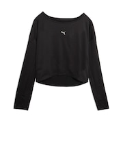 529566 W STUDIO LS TEE 01BK 718316-0001