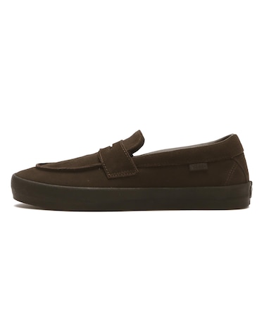 VN000VA6Y49 SKATE LOAFER SUEDE BROWN/BLK 697116-0001