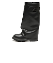 W3095 COVER LONG BOOTS4 BLACK 715022-0001