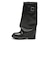 W3095　COVER LONG BOOTS4　BLACK　715022-0001
