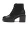 W8037　GL 6HOLE LACE UP 8　BLACK　715021-0001