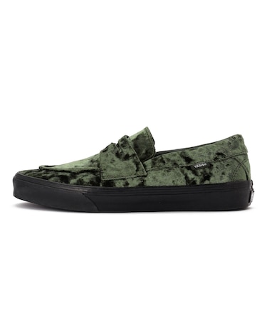 VN000Z3QTD8 SKATE LOAFER VELVET OIL GRN 717123-0001