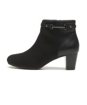 W3093 SIDE BIT BOOTS6.5 BLACK 715020-0001