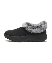 W3068 QS QUILTED BOA SHOES BLACK 715084-0001
