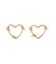HEART MOTIF HOOP ピアス