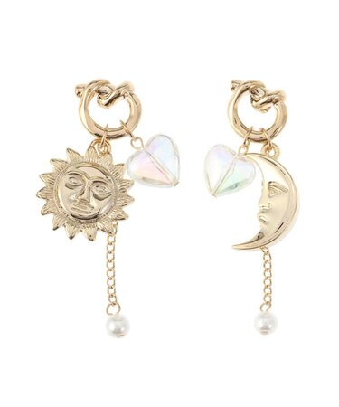 CLEAR HEART SUNNY ピアス