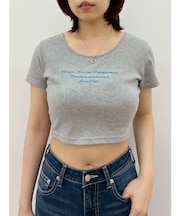 レタリングシンプルショートTシャツ