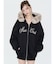 オーバーサイズ ZIP UPフーディー
