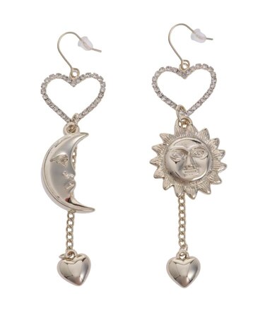 SUNNY MOTIF HEART ピアス