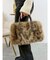 フェイクファーボストンBAG