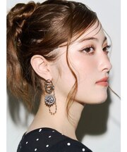 SUNNY BALL CHAIN ピアス