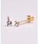 【WEB限定】[ セカンドピアス] K18アクアマリンピアス