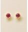 [ セカンドピアス] K18ルビーピアス( Φ3mm)