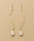 K18・K10 ヒネリキラリ スイングピアス