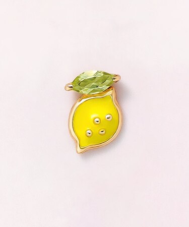 【 Solo Pierce】K18・K10 レモンハーフピアス