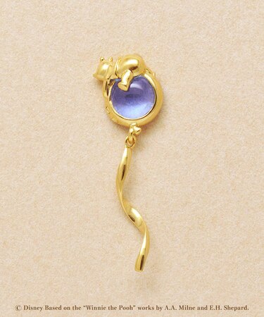 【 Solo Pierce】ディズニーコレクションジュエリー[くまのプーさん]ピアス(HappyDay)