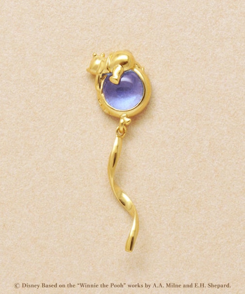 【 Solo Pierce】ディズニーコレクションジュエリー[くまのプーさん]ピアス(HappyDay)