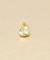 【 Solo Pierce】【 推しカラー】K18・K10 レモンクォーツ しずくハーフピアス